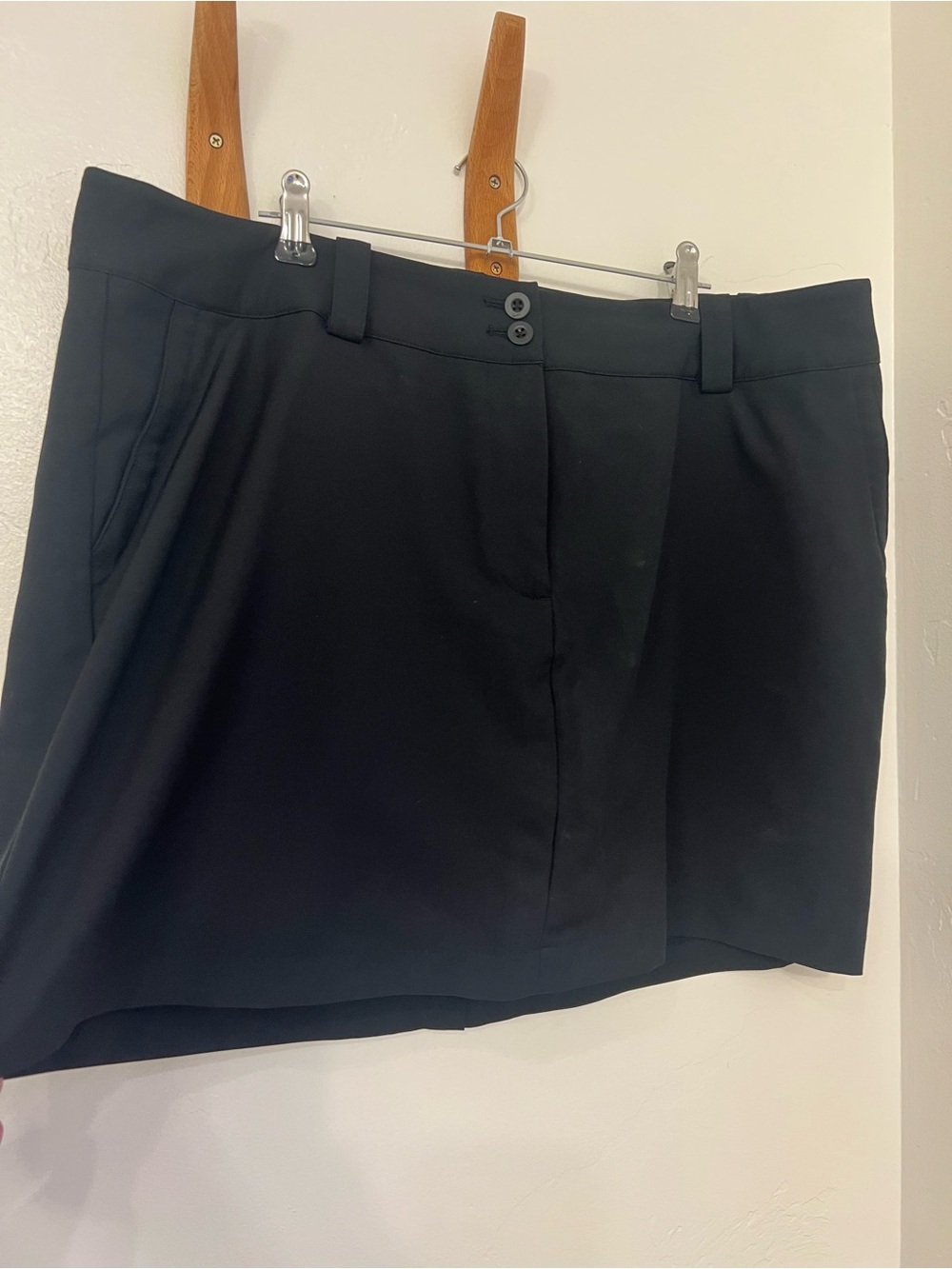 Nike Black Dri-FIT Golf Skort